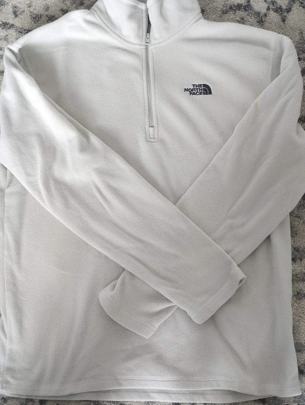The North Face Men’s Light Tan Half-Zip Fleece Pullover